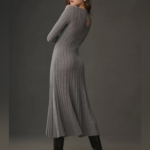NWT Reformation Evan Cashmere Sweater Dress - Picture 4 of 10